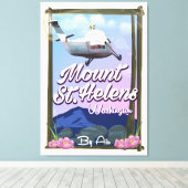 Stortposter St. Helens Washington Canvas Afdruk (Insitu (Houten vloer))