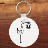 Stortpoten baby sleutelhanger (Voorkant)