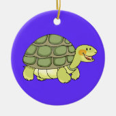 Stortschildpad Keramisch Ornament (Voorkant)