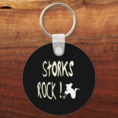 Stortsteen. Button Sleutelhanger (Voorkant)