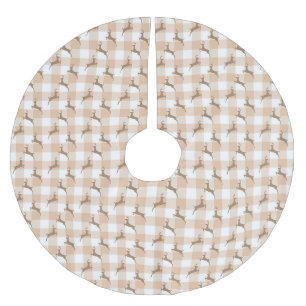 Stortstondige buffelstaart voor hertachtigen kerstboom rok