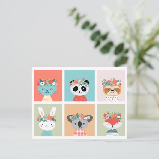 Stortvee Briefkaart (Staand voorkant)