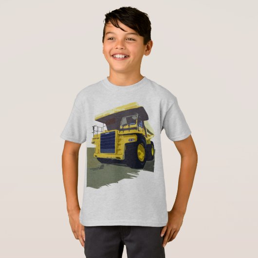 Stortwagen - rooster t-shirt (Voorkant volledig)