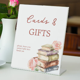 Story boek nieuw hoofdstuk vrijgezellenfeest gesch reclamebord met voetstuk