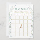 Story Book Baby Shower Baby Bingo Game Card Kaart (Voorkant)