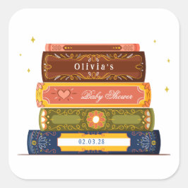 Story Book Library Naar het volgende hoofdstuk Bab Vierkante Sticker