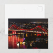 Story bridge & Brisbane city skyline Australië Briefkaart (Voorkant / Achterkant)