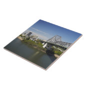 Story Bridge, Brisbane River, en Kangaroo Tegeltje (Zijkant)