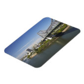 Story Bridge, Brisbane rivier, en Kangaroo Magneet (Linkerzijde)