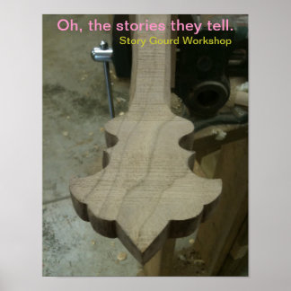 Story Gourd Poster- Neck Poster