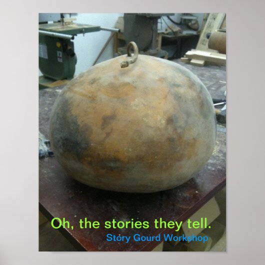 Story Gourd Poster- Whole Gourd Poster (Voorkant)