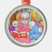 STORY KATTEN Premium Rond Ornament (Voorkant)