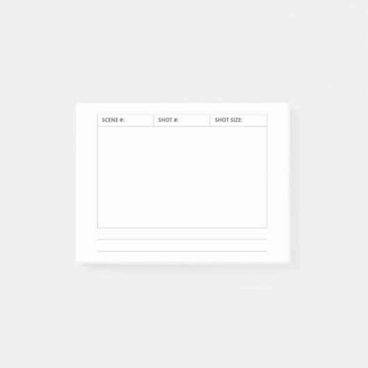 Storyboard plaknotities post-it® notes (Voorkant)