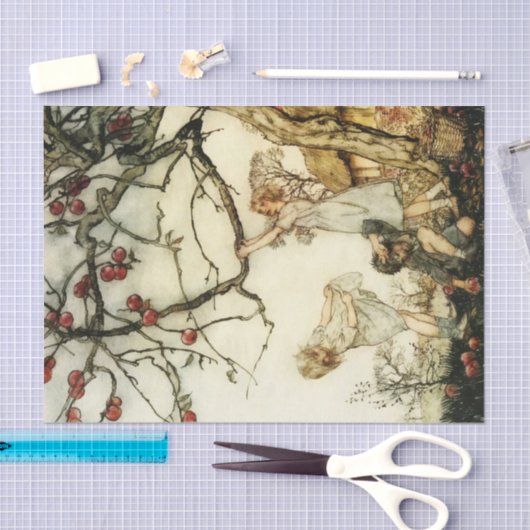 Storybook Apple Pick  ontkoppeling Tissuepapier (Craft)