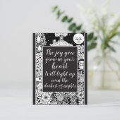 Storybook Art | Inspirerend citaat op Joy Briefkaart (Staand voorkant)