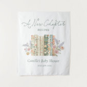 Storybook Baby Shower - A New Chapter Welcome Wandkleed (Voorkant)