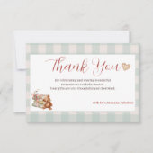 Storybook Baby shower Bedankt (Voorkant)