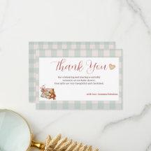 Storybook Baby shower Bedankt