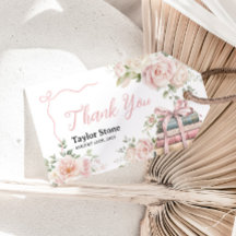 Storybook Baby shower Bedankt