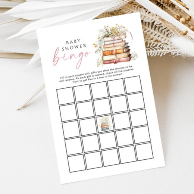 Storybook Baby shower Bingo Nieuw Chapter Wildflow (Creator heeft geüpload)