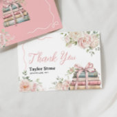 Storybook Baby shower Dank je kaart