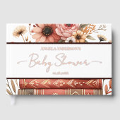 Storybook Baby Shower Guest Book Gastenboek (Voorkant)