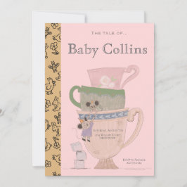 Storybook-Baby shower Kaart
