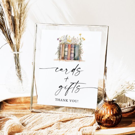 Storybook Baby shower Kaarten & Geschenken Teken Poster