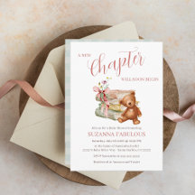 Storybook Baby shower nieuw hoofdstuk begint