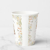 Storybook Baby shower Paper Cup Nieuw Chapter Meis Papieren Bekers (Rechts)