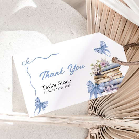Storybook Baby Shower Thank You  Cadeaulabel