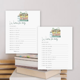Storybook baby shower - Wensen voor baby