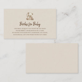 Storybook Beer | Boeken voor Baby Insert Informatiekaartje