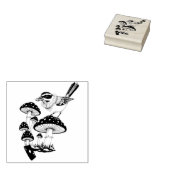 Storybook Bird Gummistempel Rubberstempel (Gestempeld)
