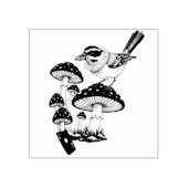 Storybook Bird Gummistempel Rubberstempel (Afrduk)