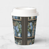 Storybook Blue Boy Library Book Baby Shower Papieren Bekers (Rechts)