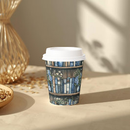 Storybook Blue Boy Library Book Baby Shower Papieren Bekers