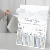 Storybook Blue Floral Baby shower Bedankt Bedankdoosjes