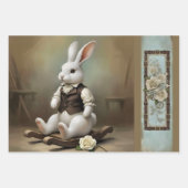 Storybook Bunny Geschenkpapier Set Inpakpapier Vel (Voorkant)