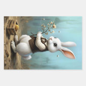 Storybook Bunny Inpakpapier Vel (Voorkant 2)