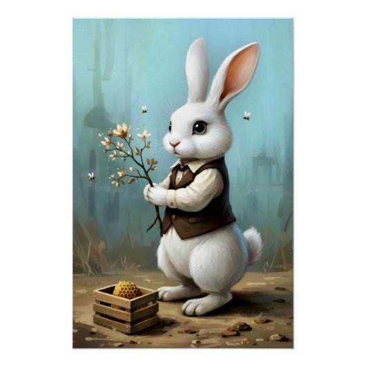 Storybook Bunny Perfect Poster (Voorkant)