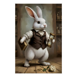 Storybook Bunny Perfect Poster