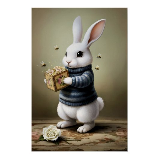 Storybook Bunny Perfect Poster (Voorkant)