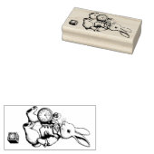 Storybook Bunny Rubberstempel (Gestempeld)