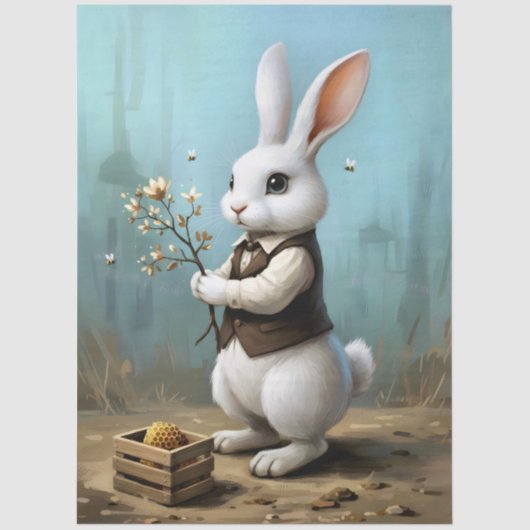 Storybook Bunny Tissuepapier (Voorkant)