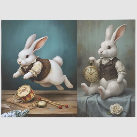 Storybook Bunny Tissuepapier (Voorkant)