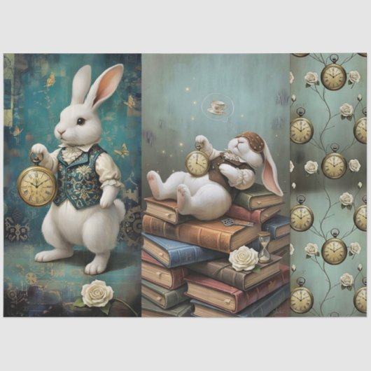 Storybook Bunny Tissuepapier (Voorkant)