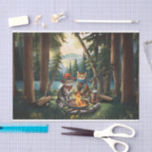 Storybook Campfire Cats, Love the Outdoors Tissuepapier (Craft)