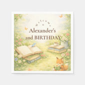 Storybook Chapter Two Birthday Servet (Voorkant)