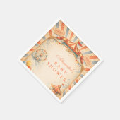 Storybook Circus Baby Shower Servet (Hoek)